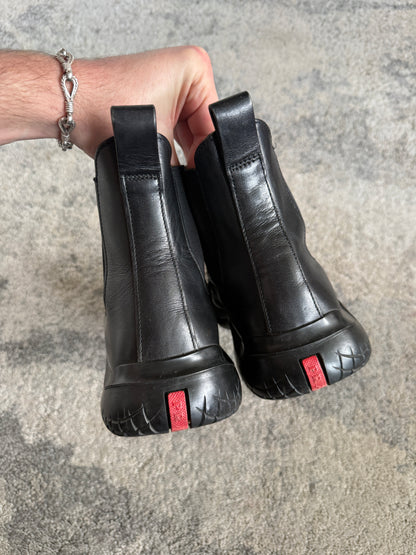 Prada FW1999 chelsea boots vibram soles