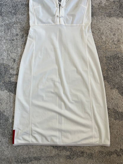 Prada SS1999 nylon & mesh dress