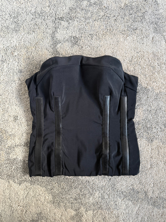 Gucci SS2001 mesh & leather corset by Tom Ford