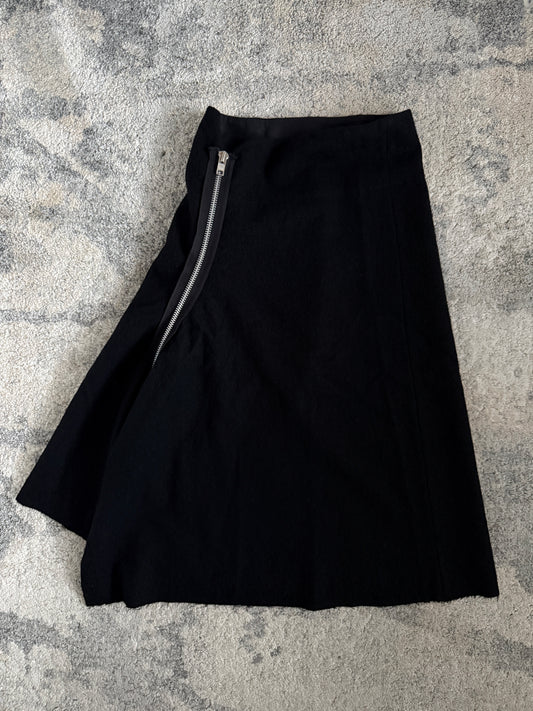 Comme Des Garçons Tricot 2004 wool asymmetrical skirt