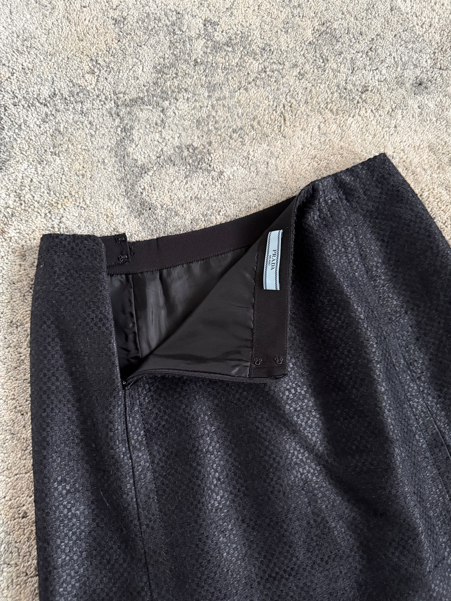 Prada 2010’s wool skirt