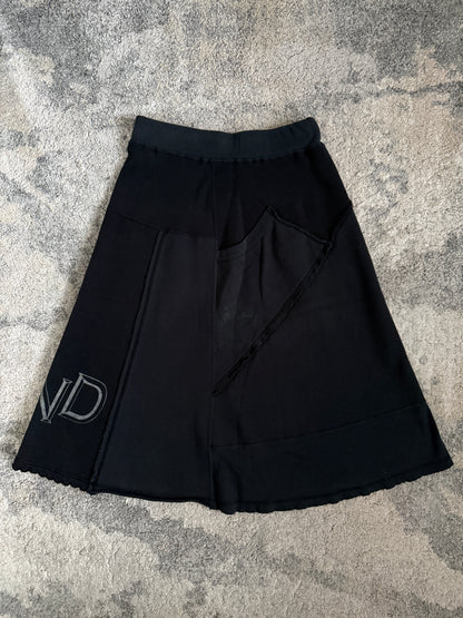 Undercover FW2003 "Paperdoll" hybrid skirt