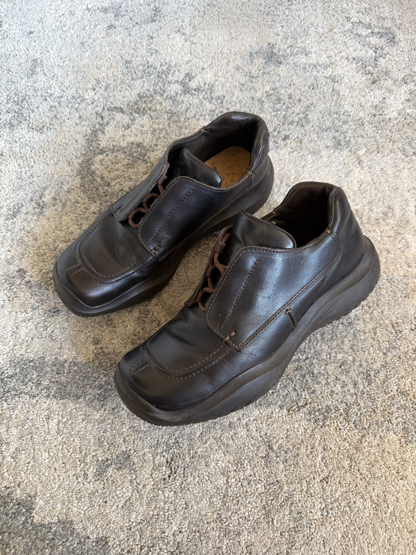 Prada 2000’s vibram soles shoes