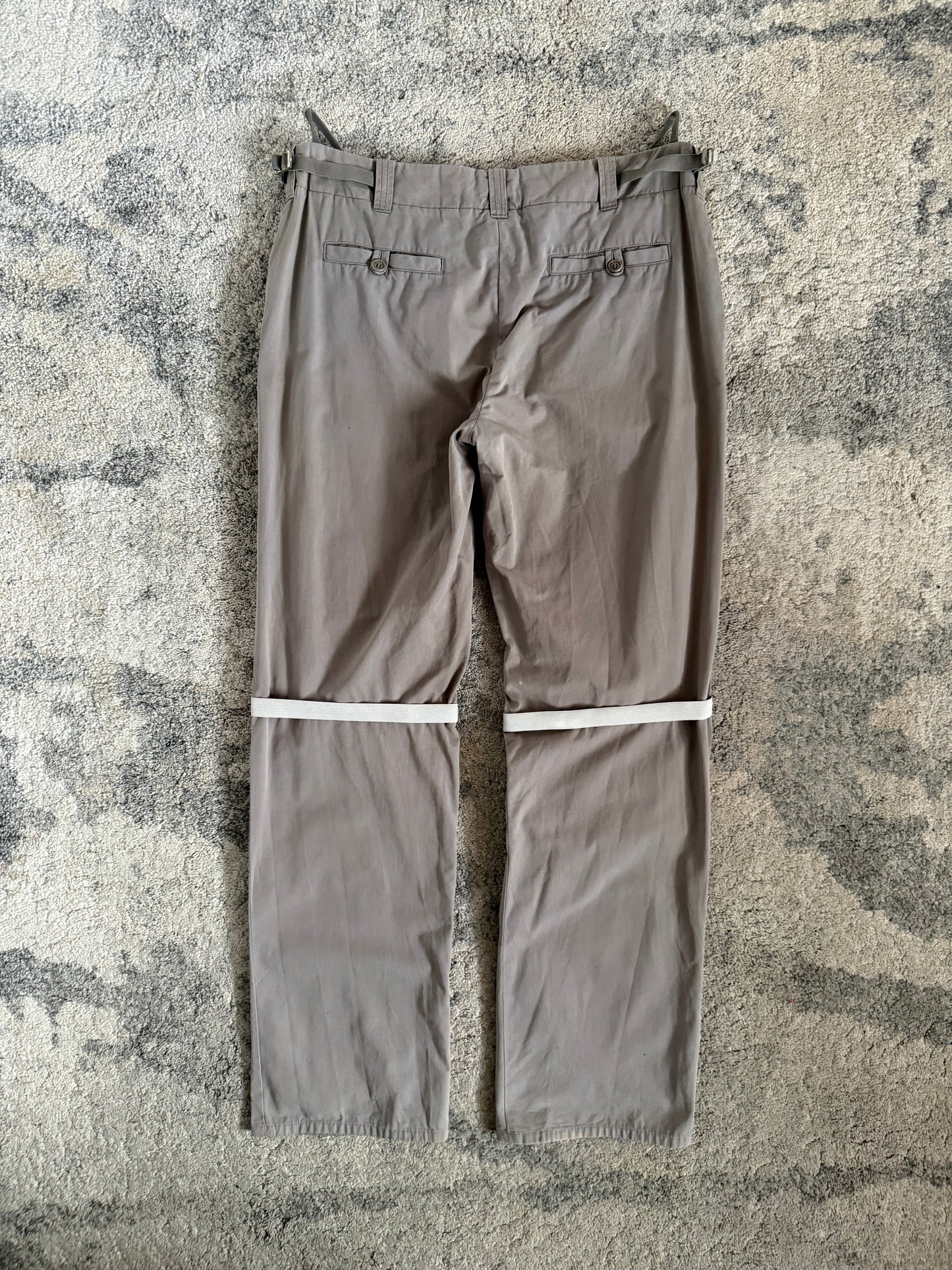 Helmut Lang SS2000 3D pockets cargo pants