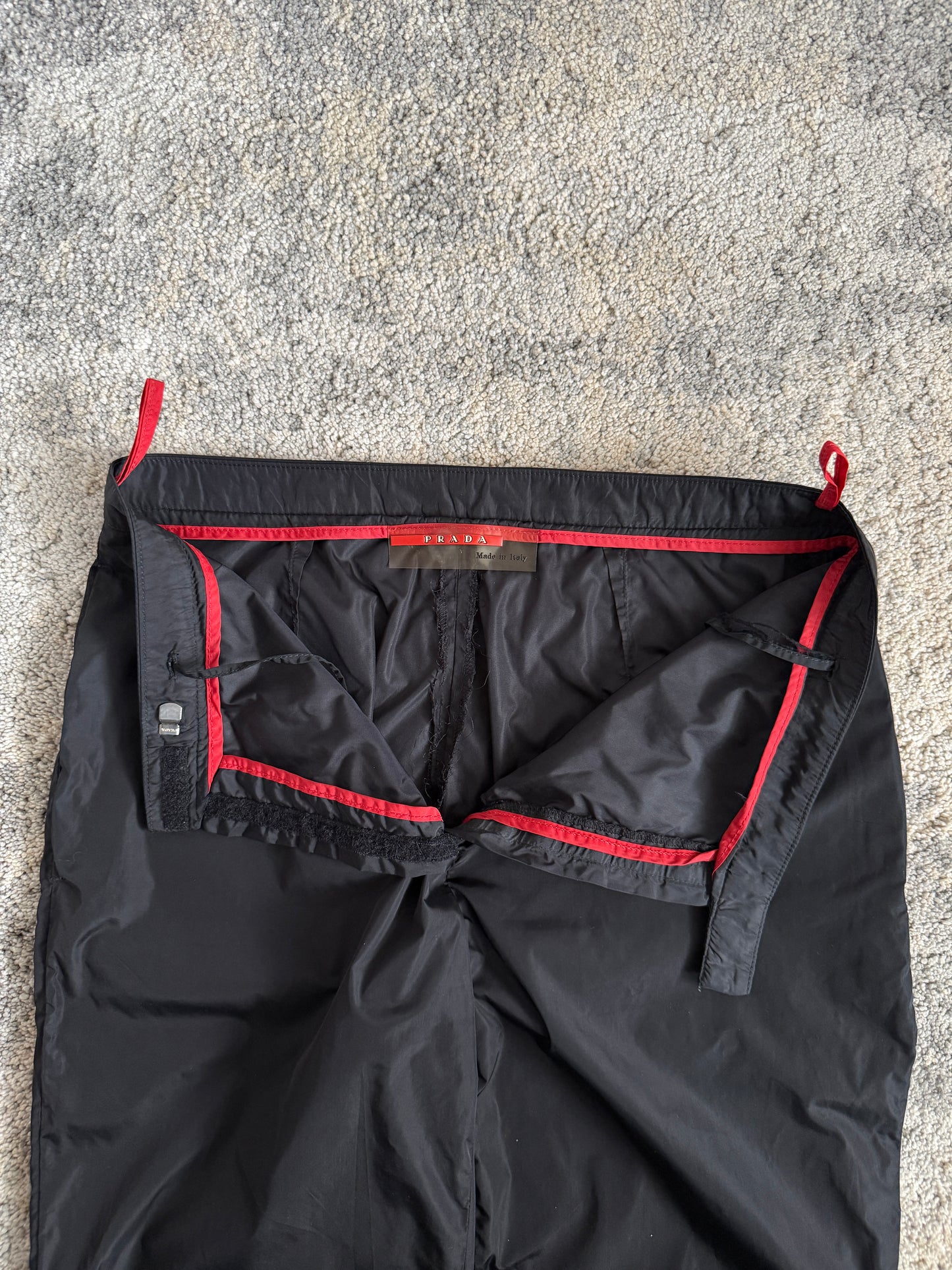 Prada 1999 light nylon pants