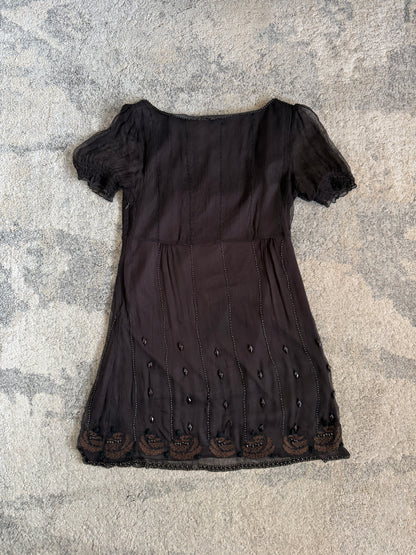 Louis Vuitton 2000’s silk baby doll dress