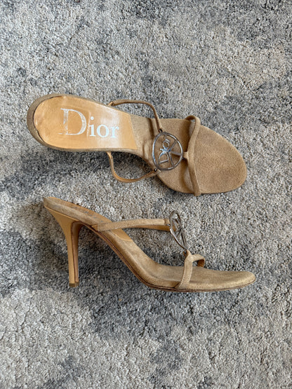 Dior 2000’s Peace suede heels