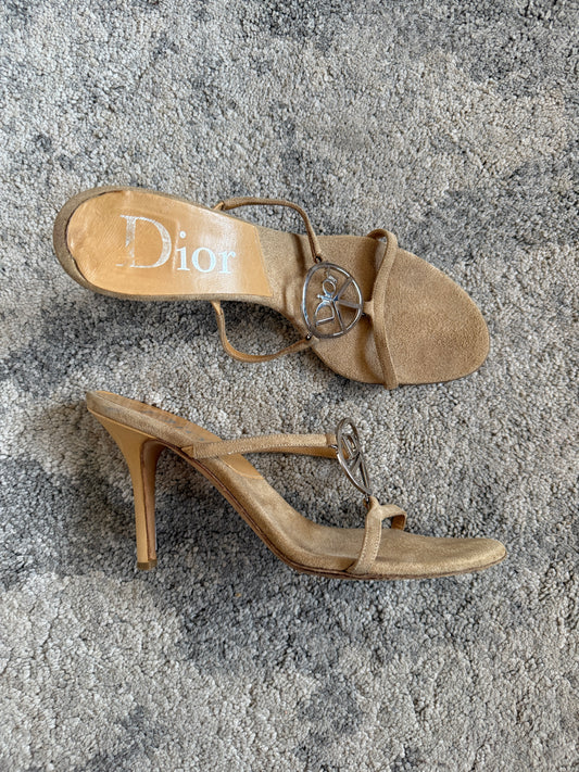 Dior 2000’s Peace suede heels