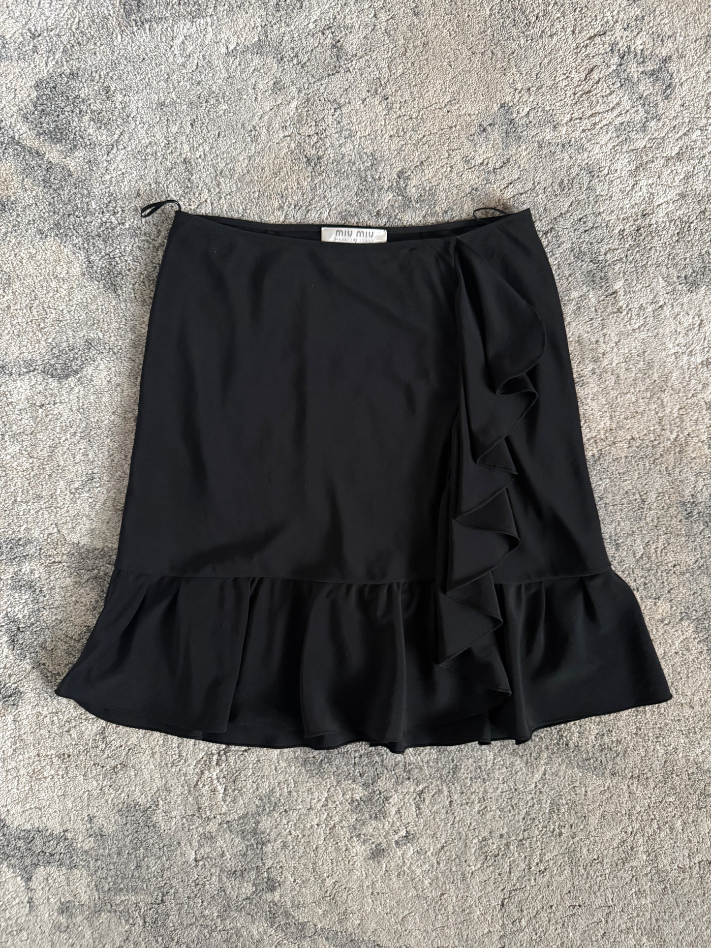 Miu Miu SS2000 polyester skirt