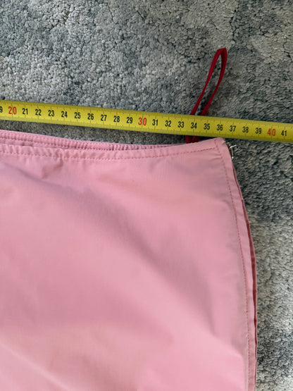 Prada 1999 zip nylon skirt