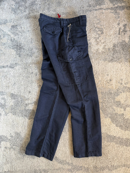 Prada 2000’s linen & cotton cargo pants