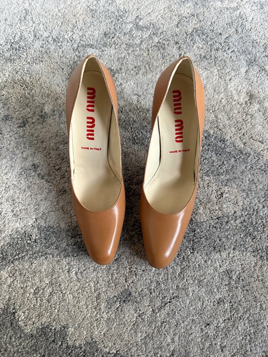 Miu Miu 1990’s leather heels
