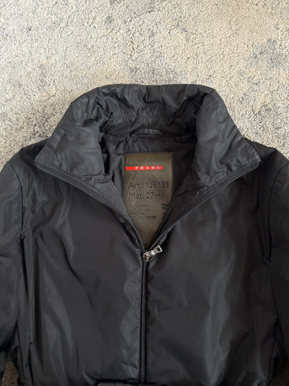 Prada 1999 technical padded nylon jacket