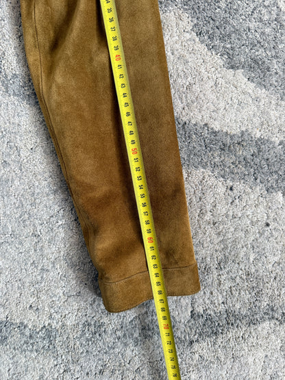 Miu Miu SS1999 suede leather jacket