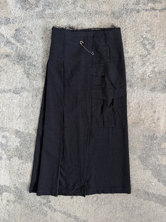 Comme Des Garçons SS1995 long cargo skirt