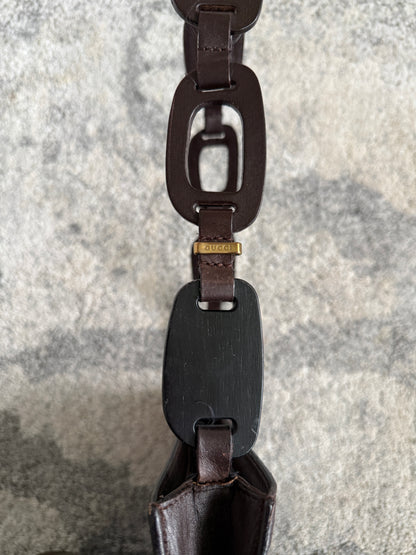 Gucci SS1997 leather shoulder bag