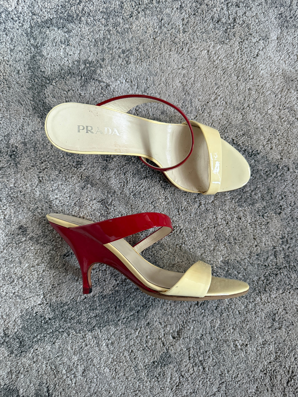 Prada 2000’s patent leather heels