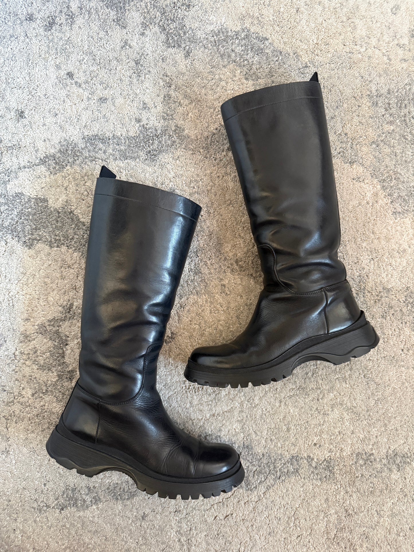 Prada FW2003 combat boots