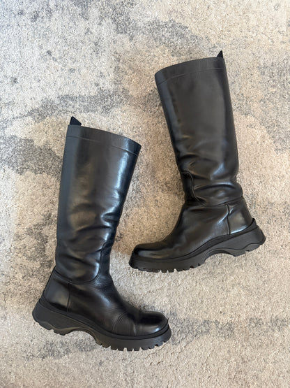 Prada FW2003 combat boots