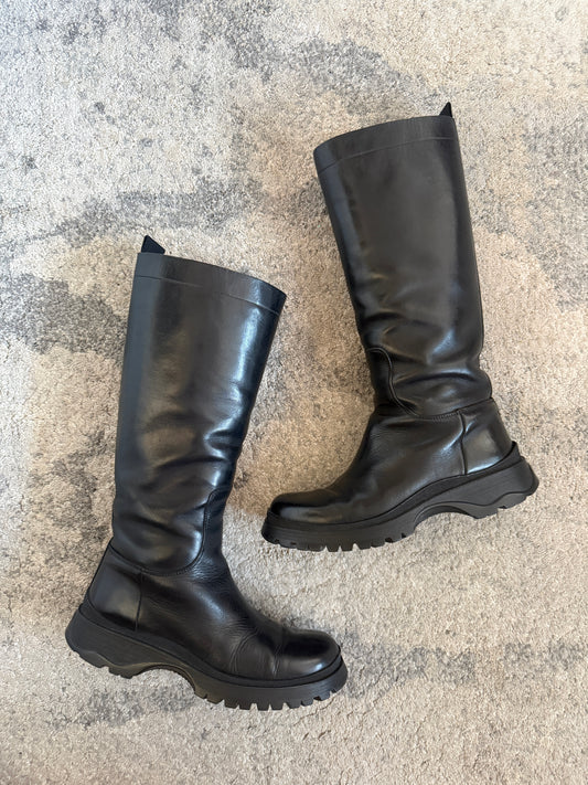 Prada FW2003 combat boots