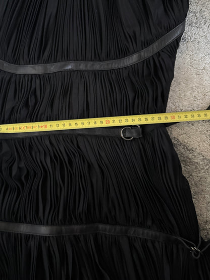 Prada FW2002 silk pleated dress