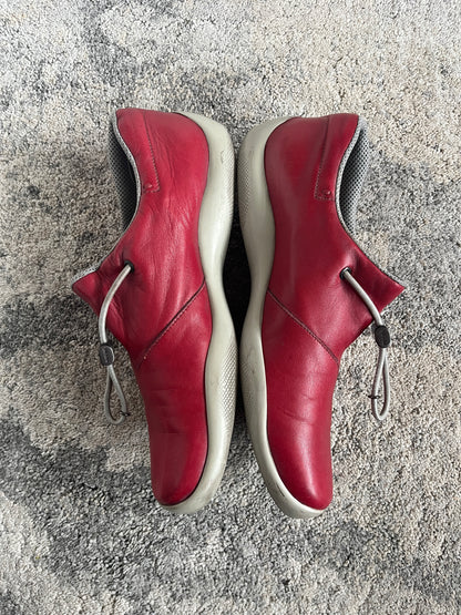 Prada SS1999 leather elastic trainers