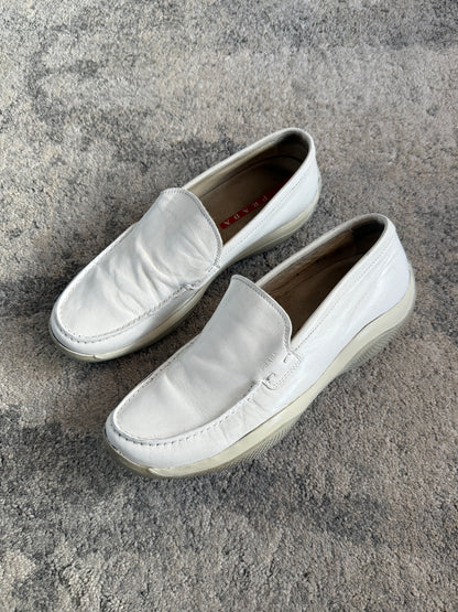 Prada 1999 leather loafers