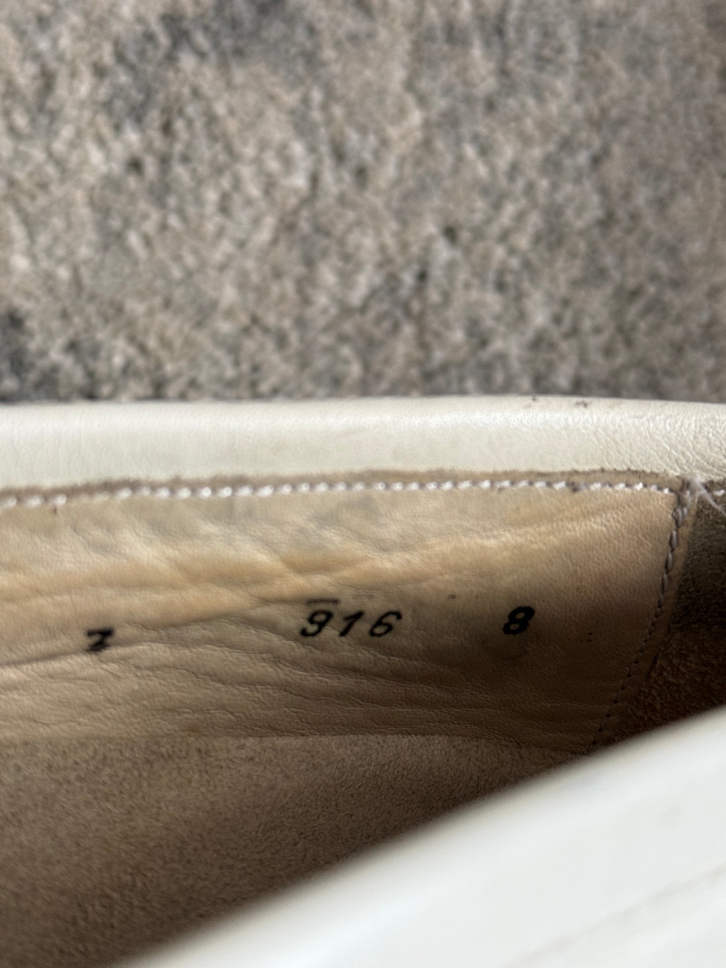 Prada 1999 leather loafers
