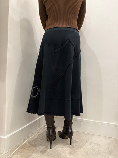 Undercover FW2003 "Paperdoll" hybrid skirt