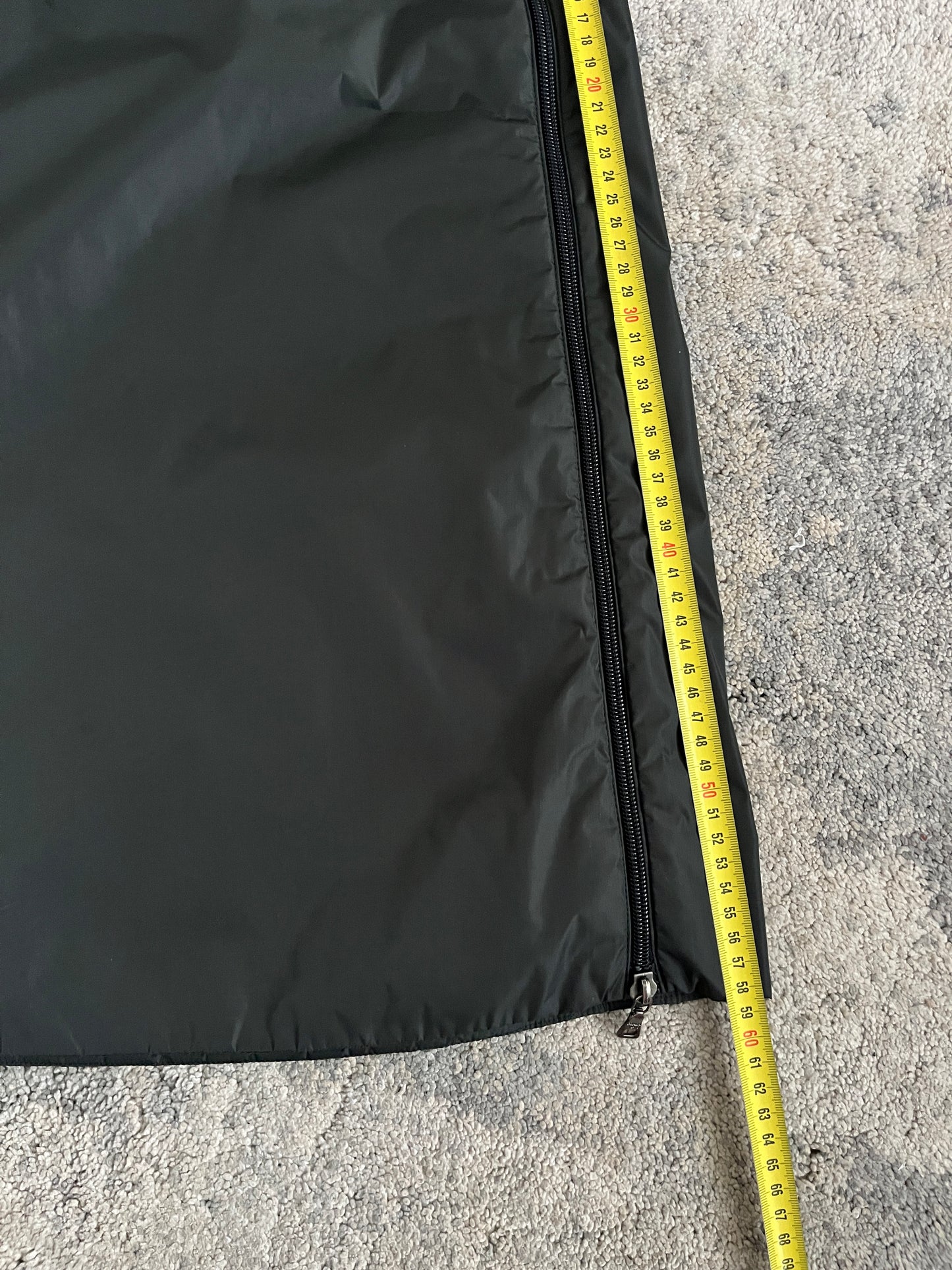 Prada FW1999 padded nylon skirt