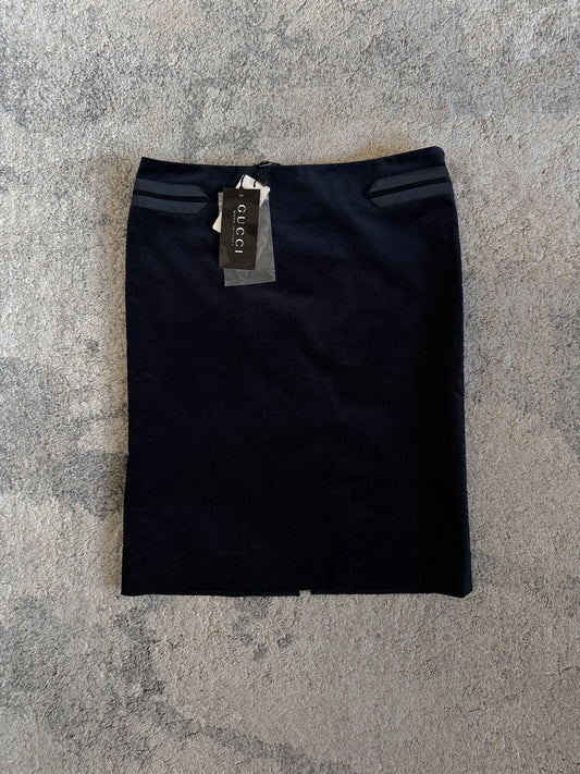 Gucci 2005 velvet skirt