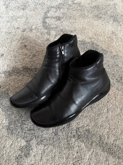 Prada SS1999 leather mid trainers