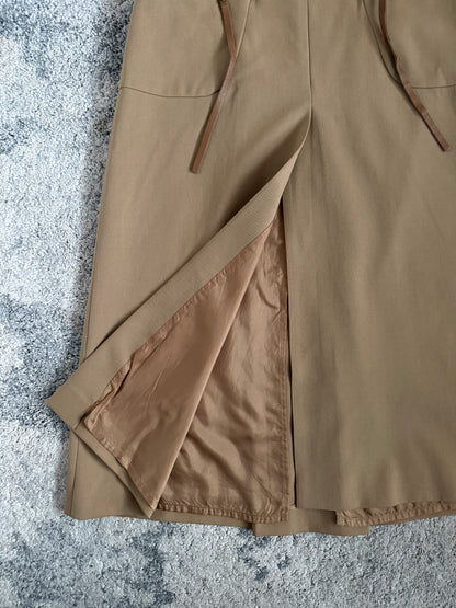 Prada FW1999 wool long skirt
