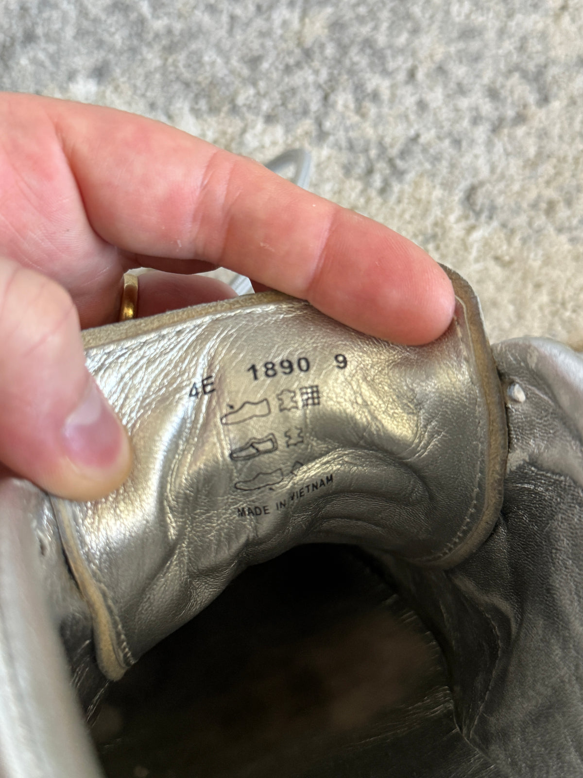 Prada 2000’s leather trainers