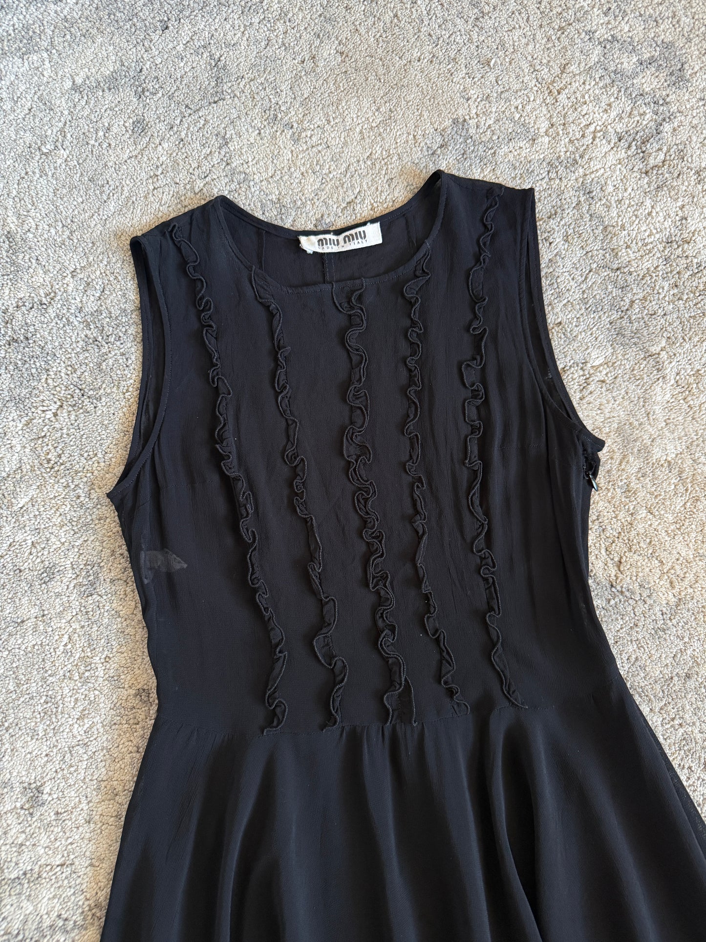 Miu Miu FW1995 rayon dress