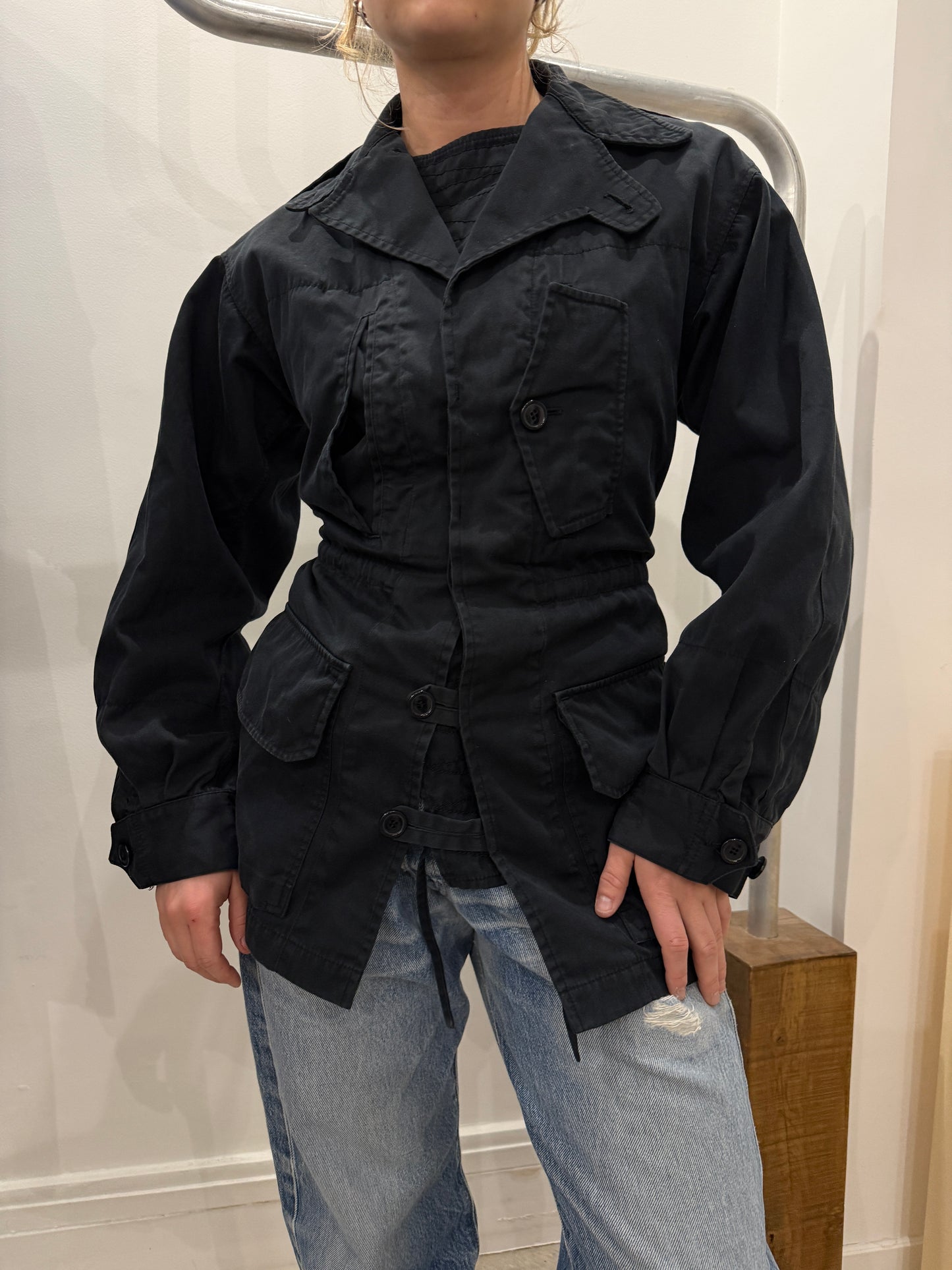 Balenciage 10 Corso Como 2000’s military tailored jacket