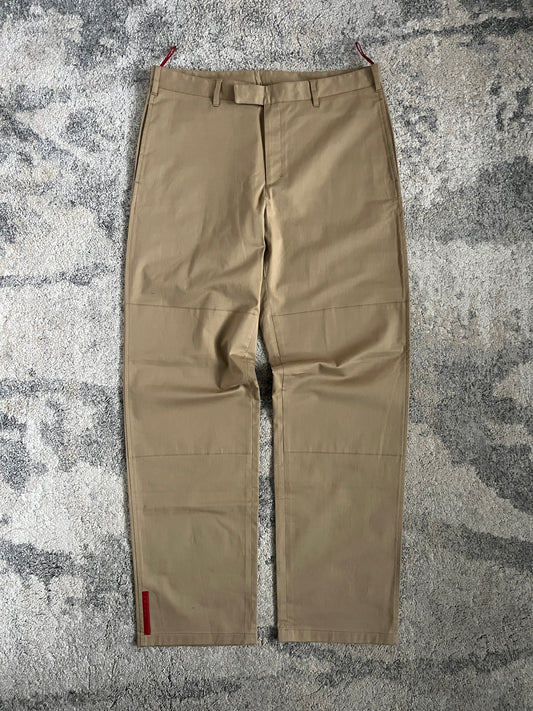 Prada 2000’s double knee pants