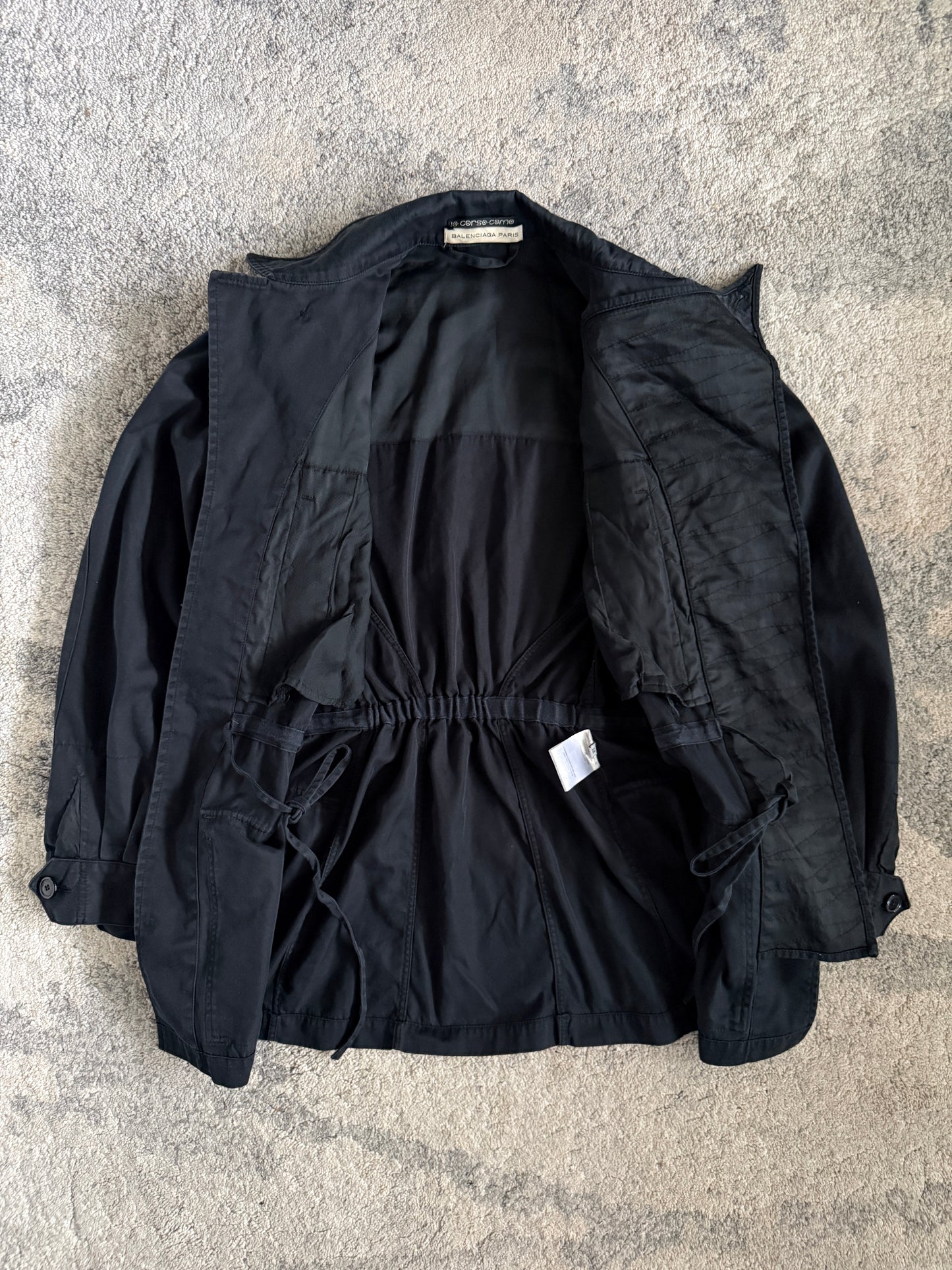 Balenciage 10 Corso Como 2000’s military tailored jacket