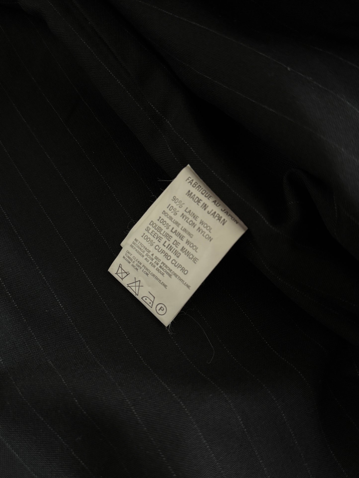 Yohji Yamamoto 2000’s Y’s wool jacket