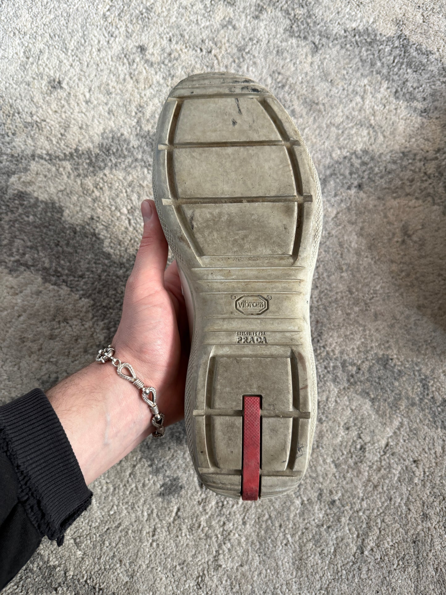 Prada 1999 leather loafers