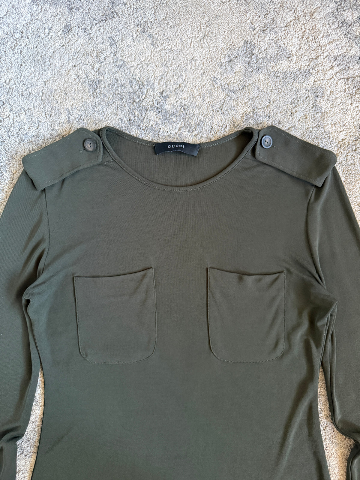 Gucci 1990’s viscose longsleeve by Tom Ford