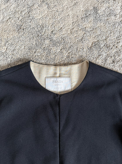 Prada SS2000 acrylic & viscose jacket