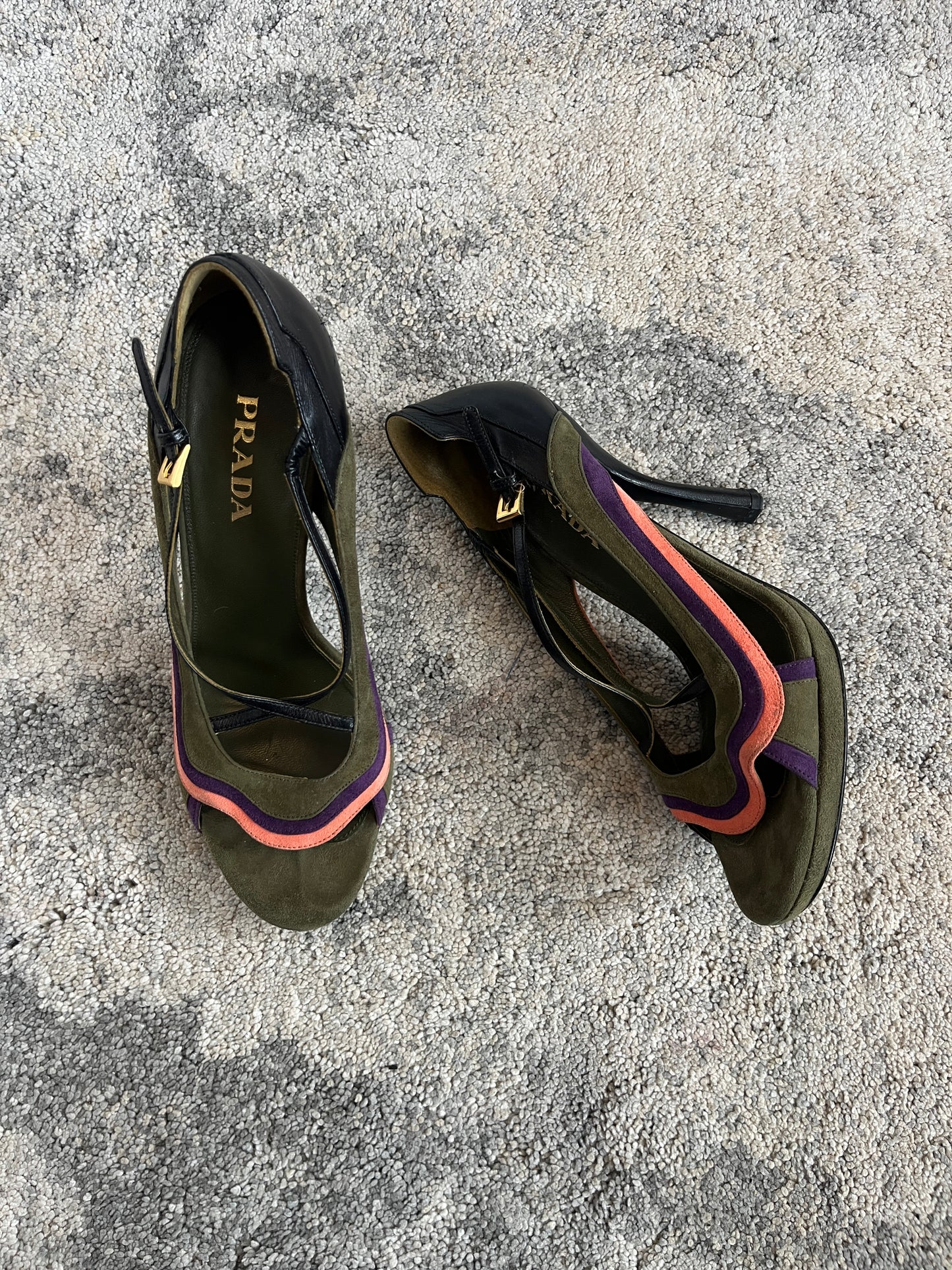 Prada SS2008 fairy leather heels