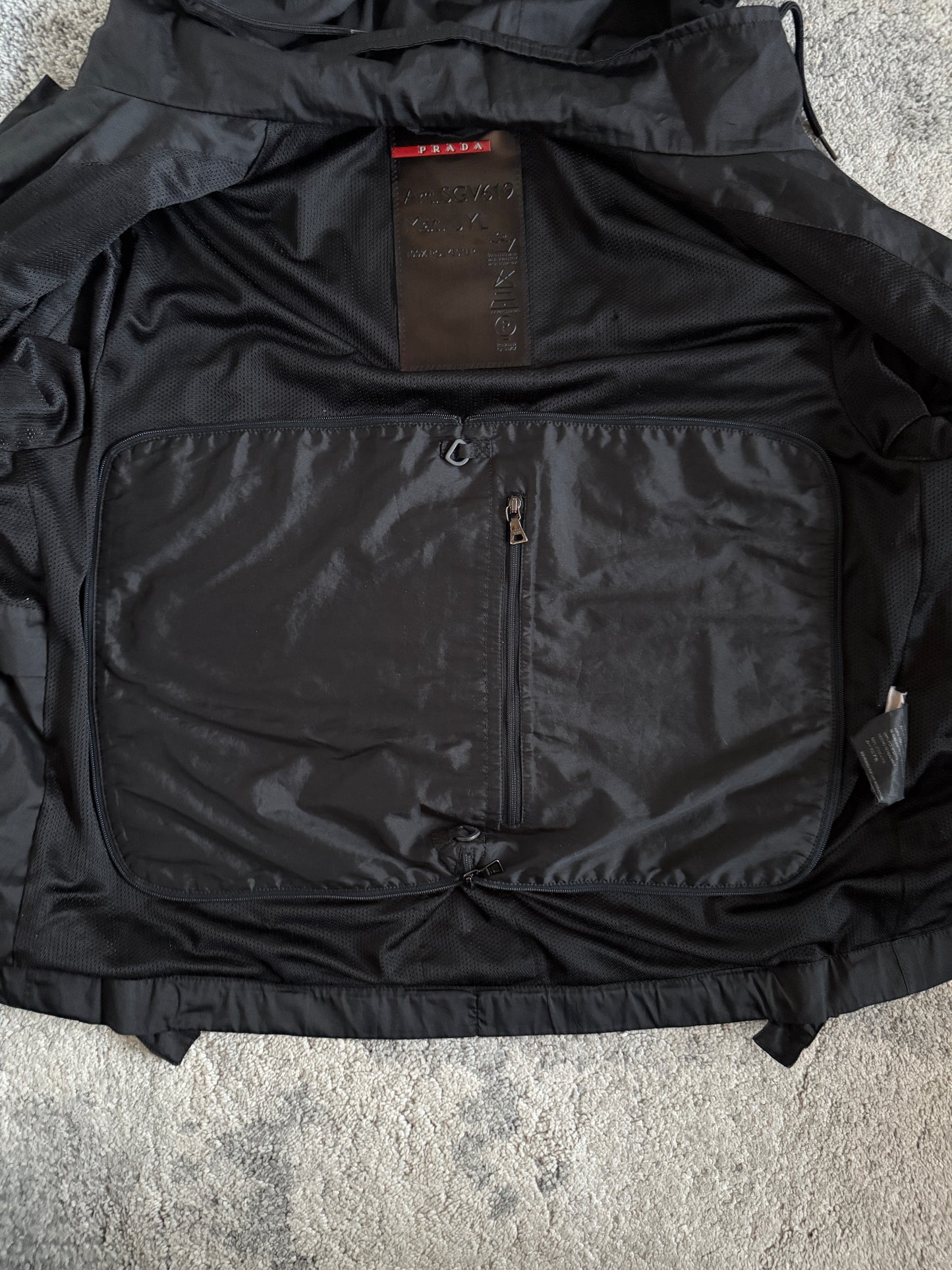 Prada 2000’s nylon convertible jacket