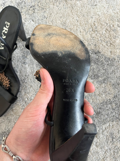 Prada 1990’s leather heels