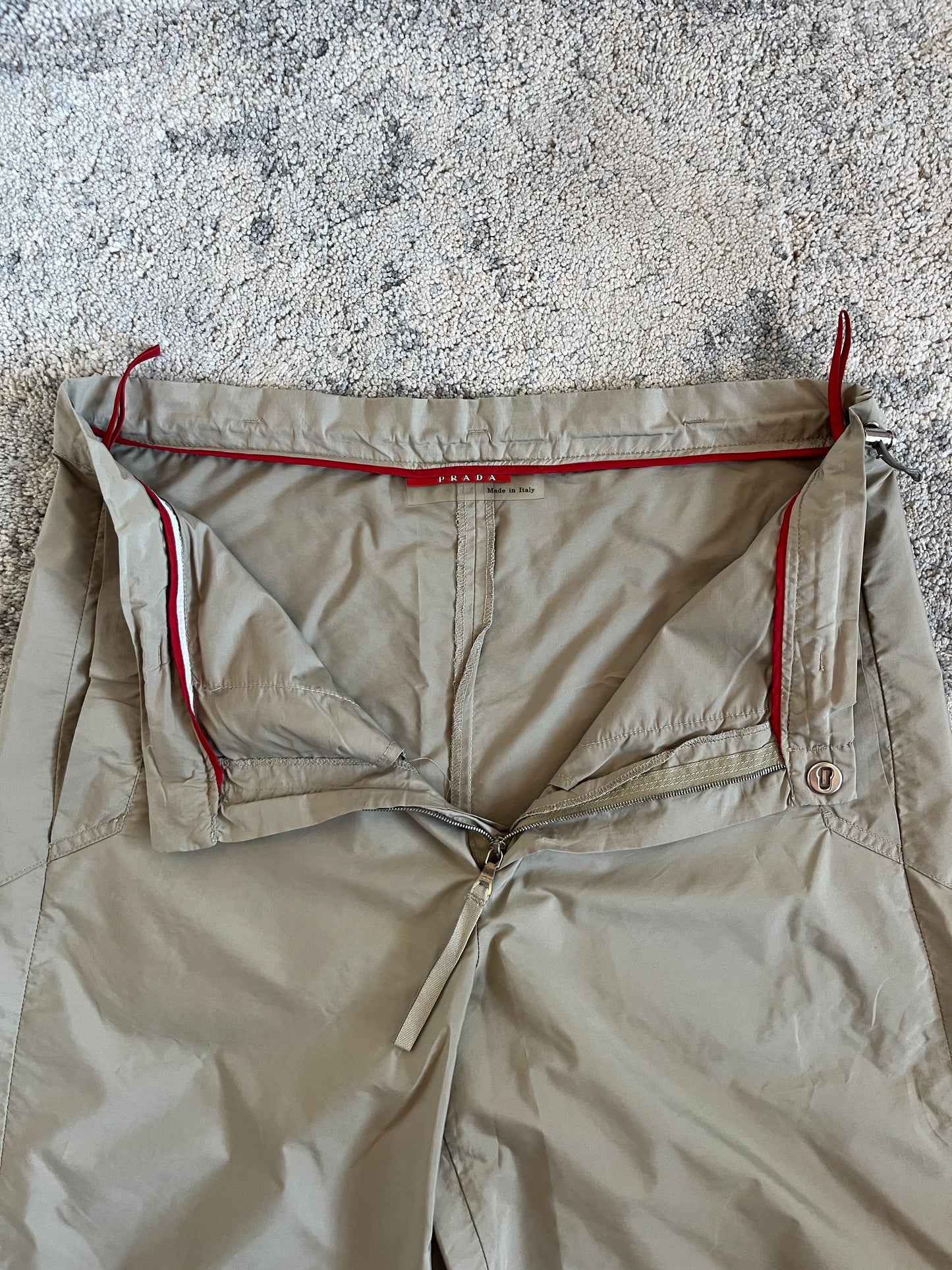 Prada 2000’s nylon 3/4 pants