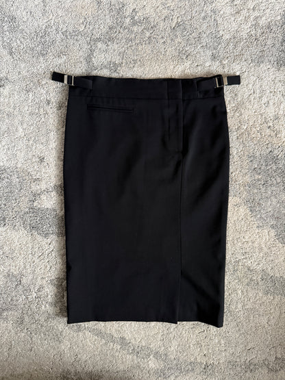 Gucci FW1998 wool tailored skirt by Tom Ford