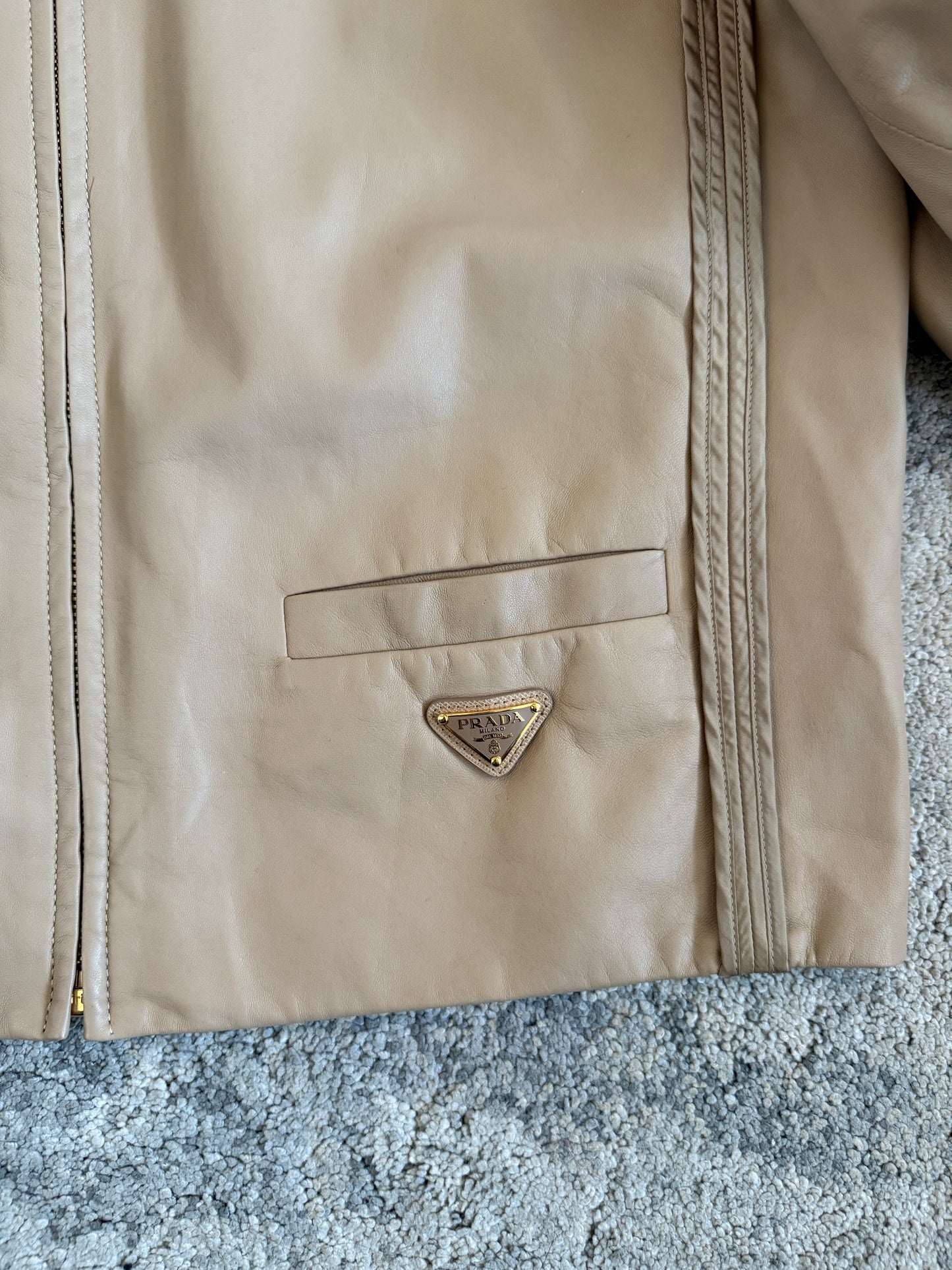 Prada 2010’s leather jacket