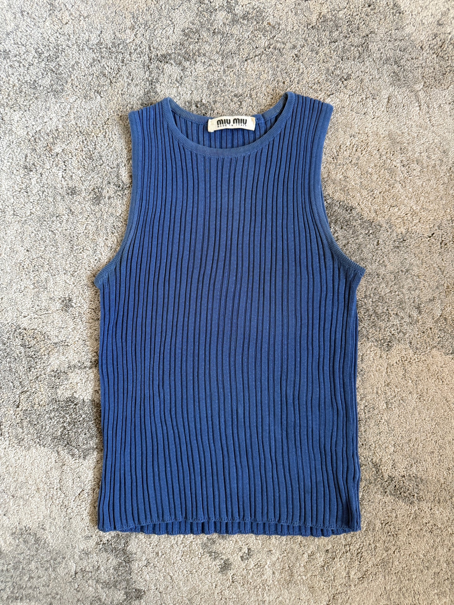 Miu Miu 1990’s cotton tank top