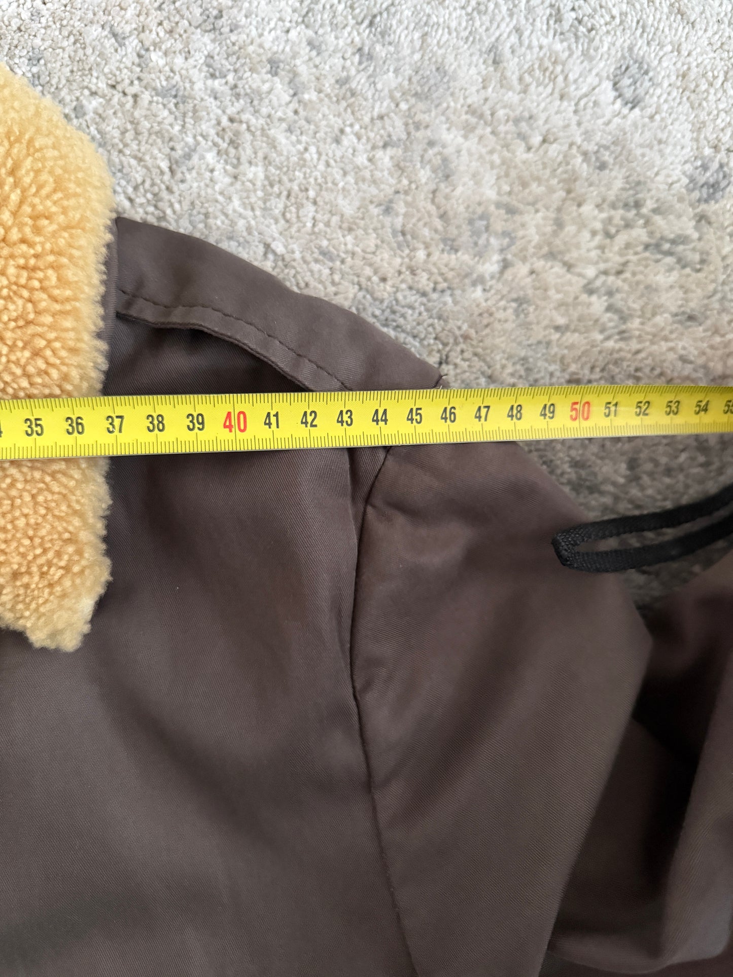 Maison Margiela FW2007 shearling & cotton perfecto